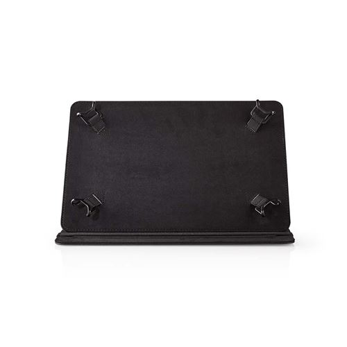 Nedis Folio Case - Étui à rabat pour tablette - polyuréthane - noir - 10.1