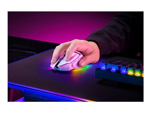 Razer Basilisk V3 pro 35K - Souris - ergonomique - pour droitiers - optique - 11 boutons - sans fil, filaire - Bluetooth, USB-C, 2.4 GHz - récepteur s