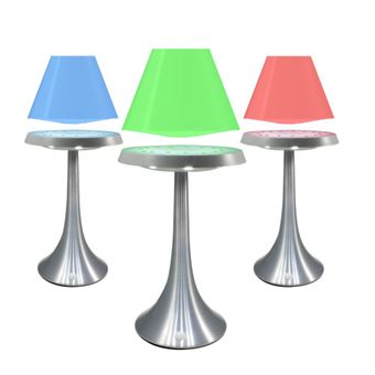 Lampe à poser Itotal Paillette avec télécommande à changement de couleurs -  Lampe à poser à la Fnac