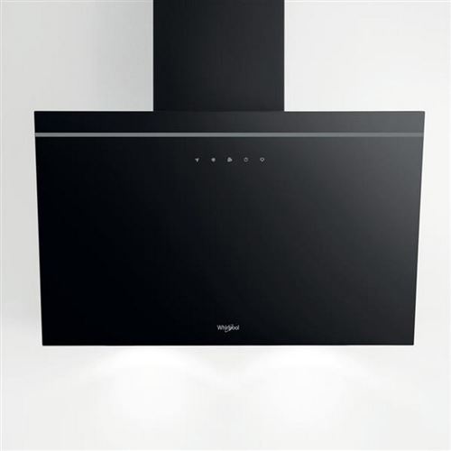 Non Communiqué Noir Hotte Murale Whirlpool Akr62fltk