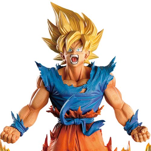 Dragon ball z - diorama master stars the son goku the brush 18 cm