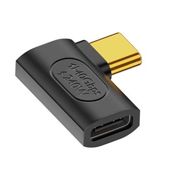 Adaptateur USB-C Mâle Vers Double USB-C Femelle - Audio Et Charge Simultanée - Blanc
