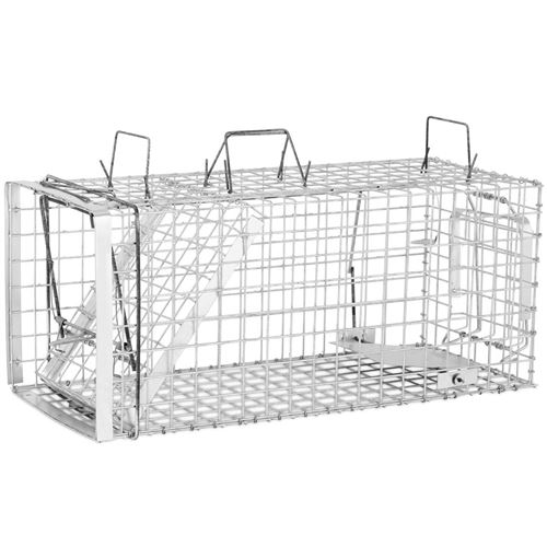 Comparer les prix de Wiesenfield Cage piège - 80 x 39 x 41 cm - Mailles : 25 x 25 mm