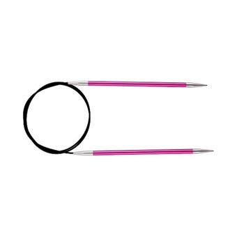 KnitPro K47052 Aiguilles à Tricoter circulaires, Métal, Rouge