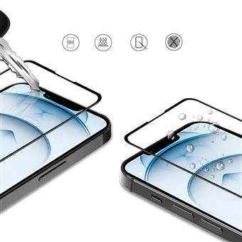 50% sur [Pack de 2] Film Vitre en Verre Trempé pour Apple iPhone 13 mini  Protection Ecran Intégrale Ultra Résistant Transparent Dureté 9H Sans  Bulles Lot de 2 Top4pc® - Protection d'écran
