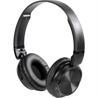 Casque Supra Auriculaire Vivanco Mooove Air Black Bluetooth Hi Fi Pliable Micro Casque Arceau