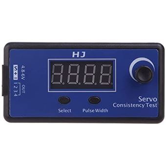 Testeur de Servo Numérique HJ Contrôle Synchrone de 4 Servos Précision Testeur de Servo Numérique HJ Contrôle Synchrone de 4 Servos Précision