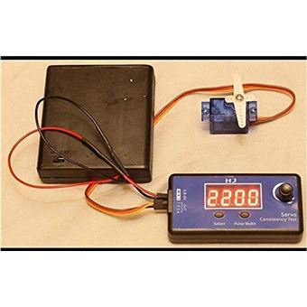 YUNIQUE GREEN-CLEAN-POWER - Tester di Consistenza Servo Digitale HJ | Controllo Sincrono 4 Servi | Preciso fino a 2us | Modalità Test Segnale PPM | Ideale per Modellismo, Plastica YUNIQUE GREEN-CLEAN-POWER - Tester di Consistenza Servo Digitale HJ | Controllo Sincrono 4 Servi | Preciso fino a 2us | Modalità Test Segnale PPM | Ideale per Modellismo, Plastica