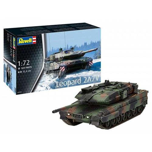Revell Maquette Char Leopard 2 A7v - Image 3
