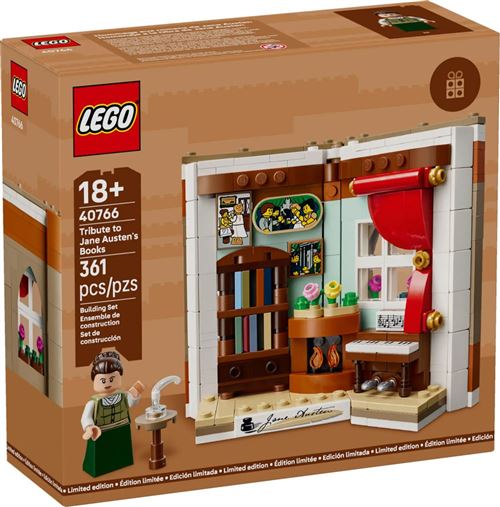 Lego® 40766 Hommage Aux Livres De Jane Austen