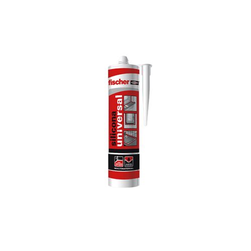 Silicone universel anti moisissure FISCHER - gris - 280 ml - 96032