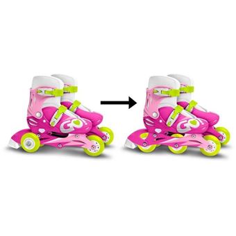 Patins en Ligne 2 en 1 trois Roues GIRL Taille 27-30 SKIDS CONTROL - 1