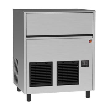 Machine à Glaçons Inox avec Refroidissement à Air - 67 Kg/24 H - Virtus - R290 - x600x822mm - 1