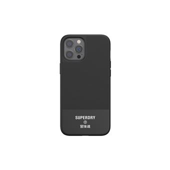 Coque Superdy Canvas - iPhone 12 Pro Max - Noir - 1