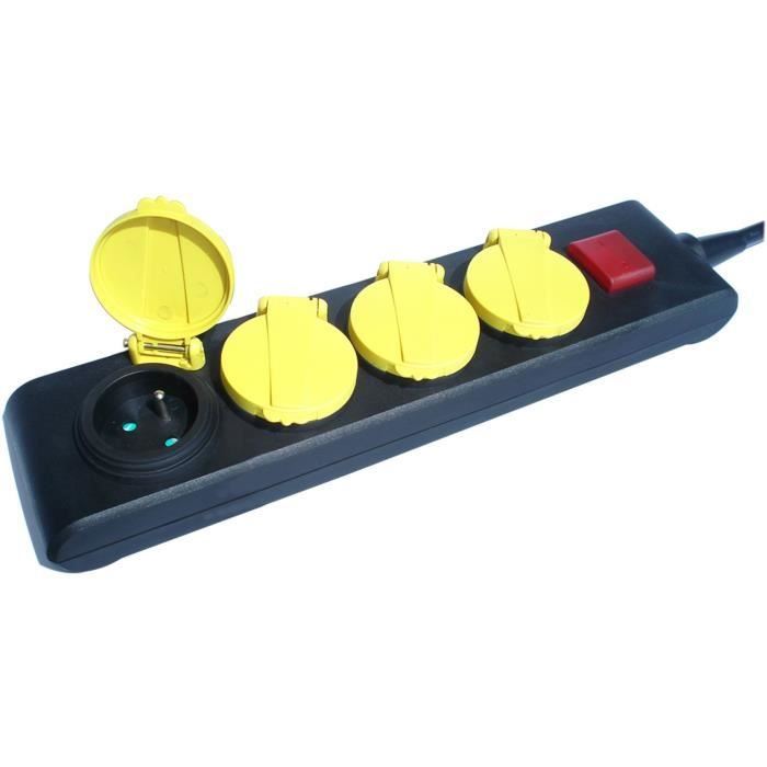 Multiprise Télécommandée Avec 5 Prises Commutables Individuellement