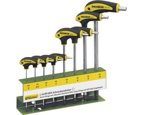 Proxxon Schraubendreherset mit L-Griff 8 Stück