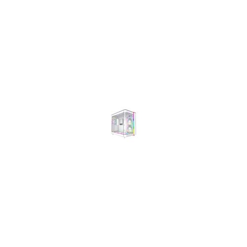 MONTECH KING95PROW King 95 PRO PC casing ARGB White Tempered Glass...