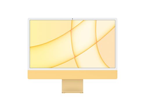 iMac 24 Pouces - 2021 - Apple M1 - 3,2 Ghz - 16 Go - 512 Go SSD - Jaune - Apple Gpu