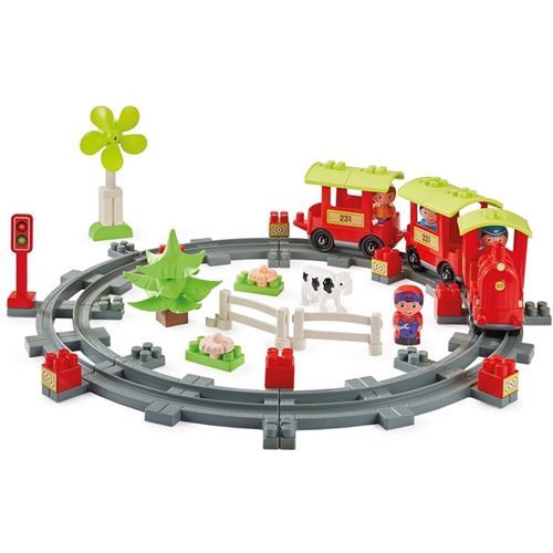 Train de campagne ECOIFFIER Abrick 2982 « Tchou Tchou » boucle ferme