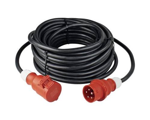 Non Communiqué Noir As Schwabe 61010 Alimentation Rallonge 16 A 10.00 M
