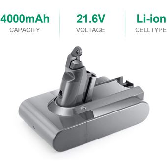 AXILIEF 21.6V 4000mAh Batterie pour Dyson V6 DC62 DC59 V6 Trigger Extra -  Accessoires de nettoyage - Achat & prix