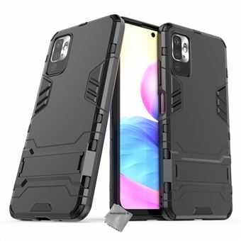 Coque Antichoc Renforcée Noire Pour Xiaomi Redmi Note 10 (4G) - Marque Odeydo, Style Armor, Protection Maximale - Neuf En Emballage