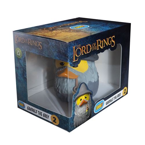 Numskull - Best of TUBBZ Boîte Canard de bain - Le Seigneur des anneaux - Gandalf le Gris - 9cm