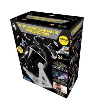 Projecteur Planétarium 360° Parlant avec 24 projections, carte des constellations et livret pédagogique (Français/Anglais)