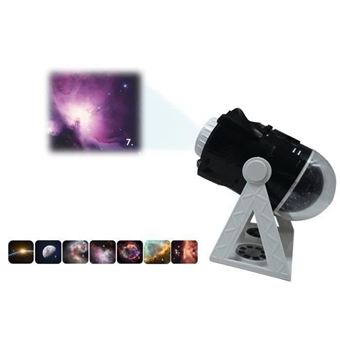 Projecteur Planétarium 360° Parlant avec 24 projections, carte des constellations et livret pédagogique (Français/Anglais)