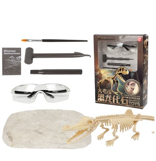 Excavation kit dinosaure jouets fossile scientifique educatifs cadeau anniversaire pour enfant garçon fille - Crocodile