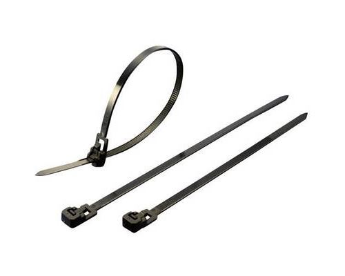 KSS 541086 HVCR250BK Assortiment de serre-câbles 250 mm 7.60 mm noir réouvrable 100 pc(s)