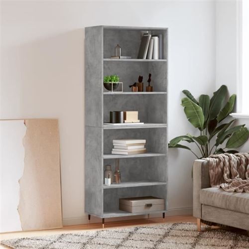 Vidaxl Gris Buffet Béton - Image 3