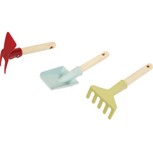 Little Foot - Set 3 petits outils en bois - Jeu d'imitation Klein
