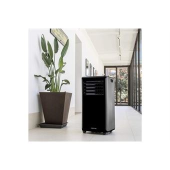 Climatiseur mobile 4 en 1 avec fonction climatisation,chauffage,ventilation,déshumidification 9000 btu noir - 1