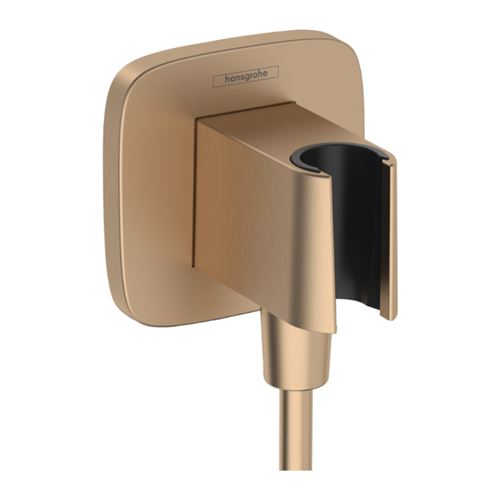 Hansgrohe Bronze Support De Douchette Fixfit Q Brossé - Image 2