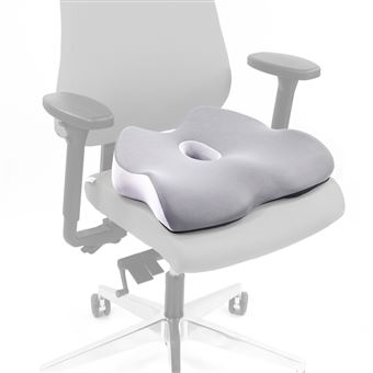 Coussin d'assise MEDISIT IV en mousse antidérapante et respirante noir hjh OFFICE - 1