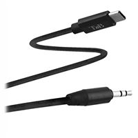 Câble USB C vers Jack 3.5mm, Audio Auxillaire, 1m, iHower - Noir