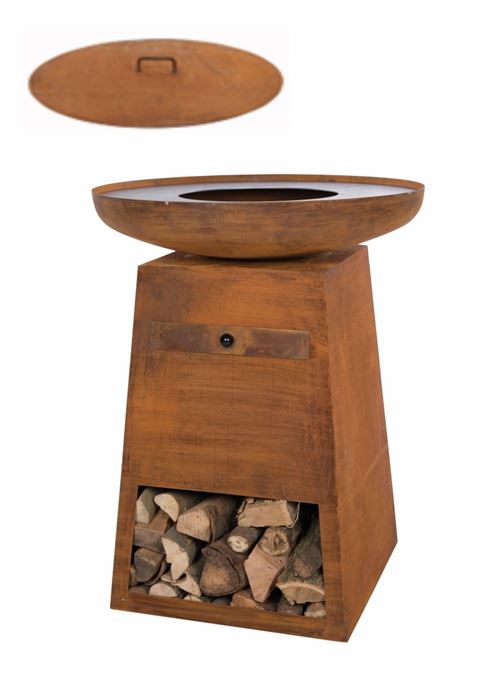 Brasero Orion Classic Rouille + Couvercle