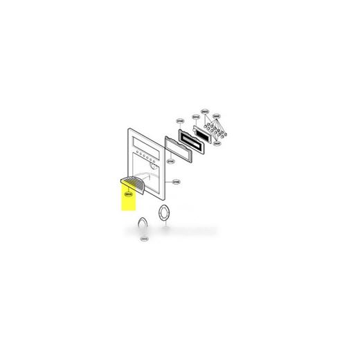 Grille Support Partie Bar pour Réfrigérateur LG