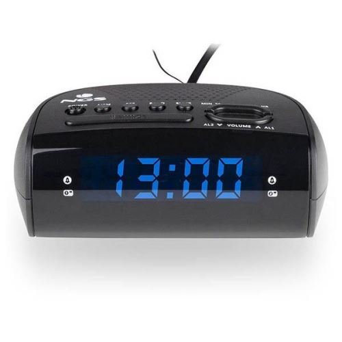 Réveil NGS SUNRISE HIT LED AM / FM noire