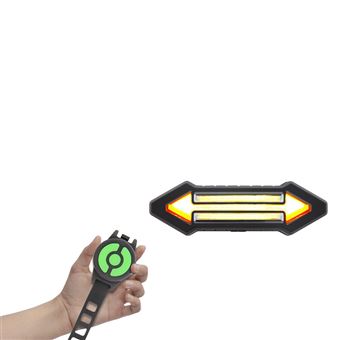 Eclairage directionnel pour vélo T'nB Urban Moov orange