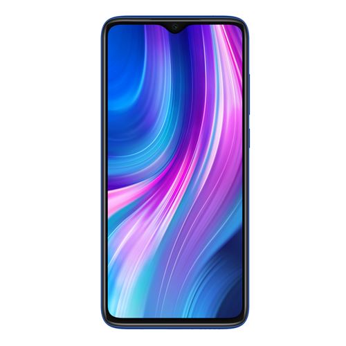 Xiaomi Redmi Note 8 Pro - 4G smartphone - double SIM - RAM 6 Go / Mémoire interne 128 Go - 6.53" - 2340 x 1080 pixels - 4x caméras arrière 64 MP, 8 MP, 2 MP, 2 MP - front camera 20 MP - bleu foncé