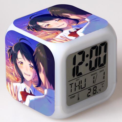 Stack Multicolore Réveil Enfant Led Multifonctionnel Coloré - Your Name #35