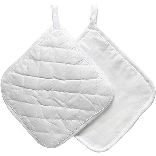 Creotime Maniques blanches 20x20 cm 2 paires