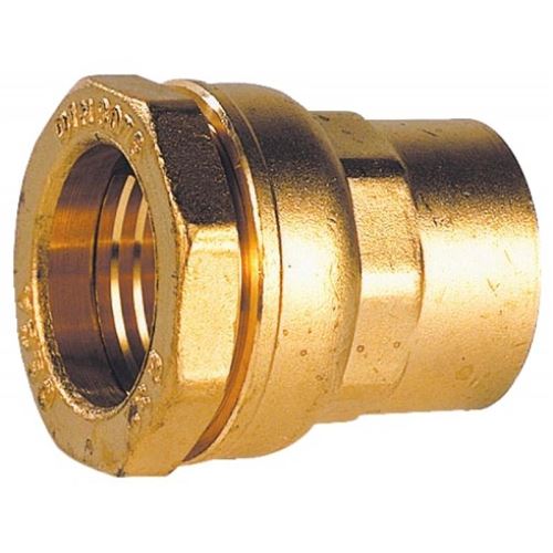 Raccord droit PE série fer femelle - Diamètre : 27 - 3/4''
