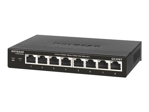 netgear gs308t noir