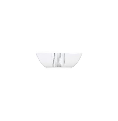 Saladier carré - 24,5 x 24,5 cm - Porcelaine