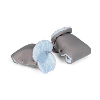 21 98 Sur Talvi Moufles Pour Poussette Bebe Enfant Gants Impermeables Gris Bleu Accessoires Poussettes Achat Prix Fnac