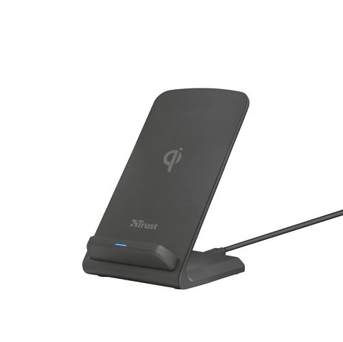 Trust Urban Expo10 Socle de Bureau pour Charge Rapide sans Fil, 10 W, Compatible Qi