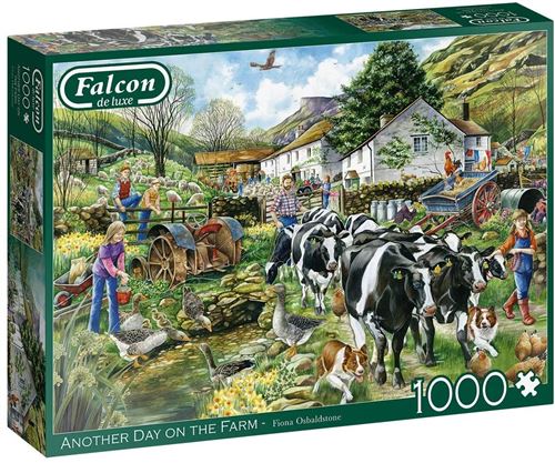 Falcon puzzle Un autre jour à la ferme 1000 pièces